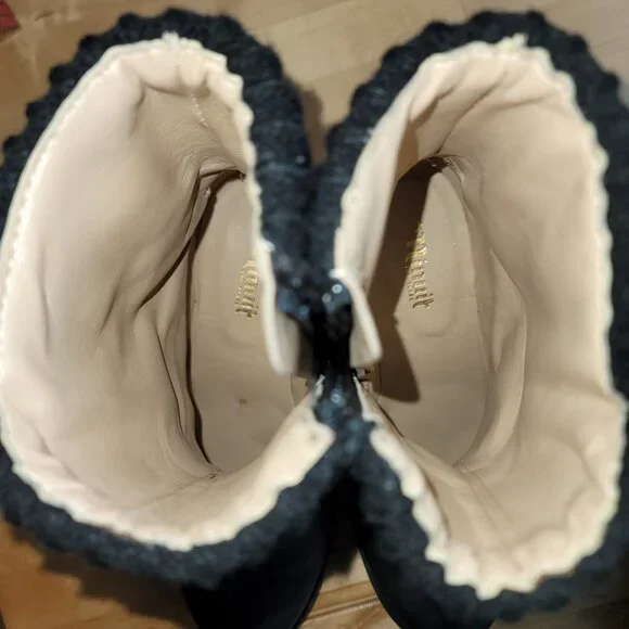 Zodiaque Noir from Minuit Sur Terre - Luxury Vegan Boots - Size 37 - Black - Picture 9 of 9